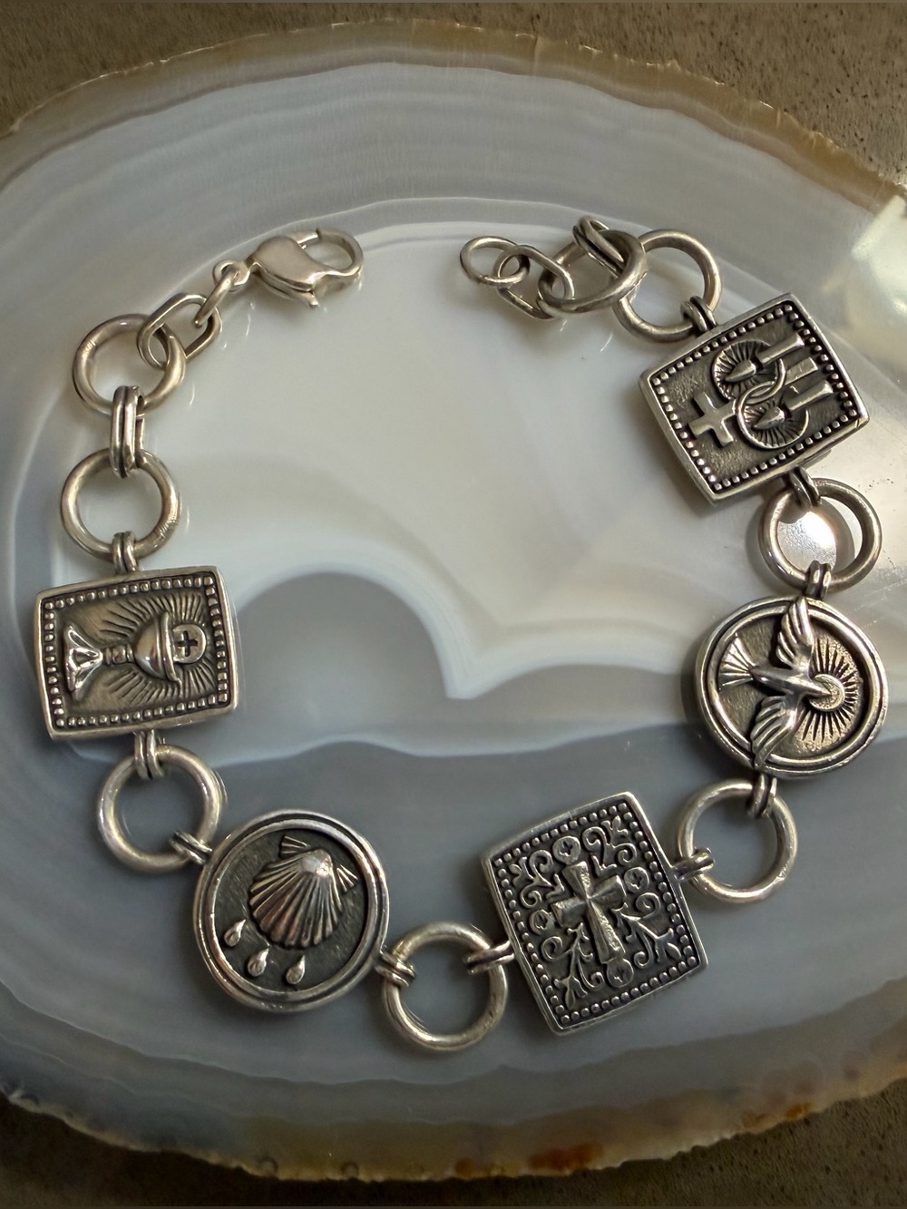James Avery “Life of Faith” bracelet. VERY RARE - Picture 2 of 5